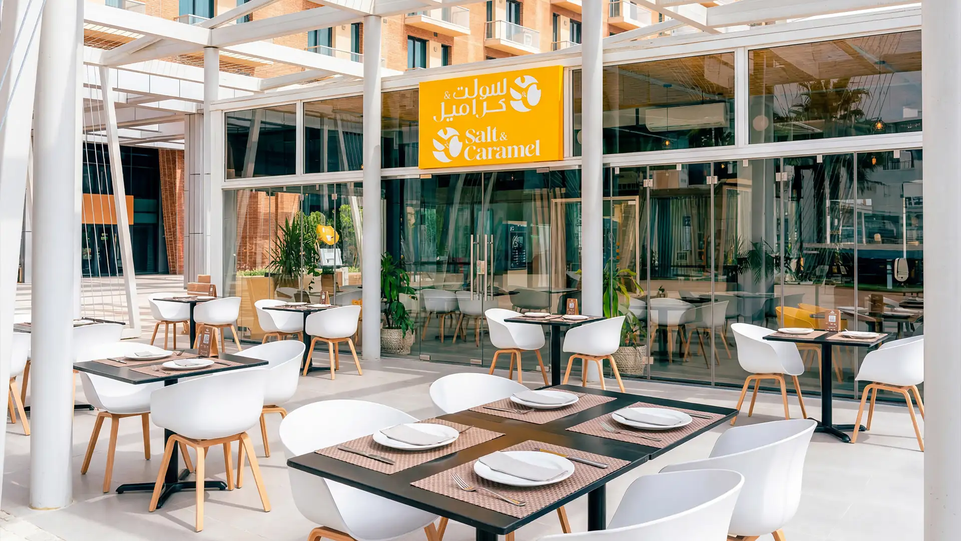 Salt and Caramel Cafe floor plan
